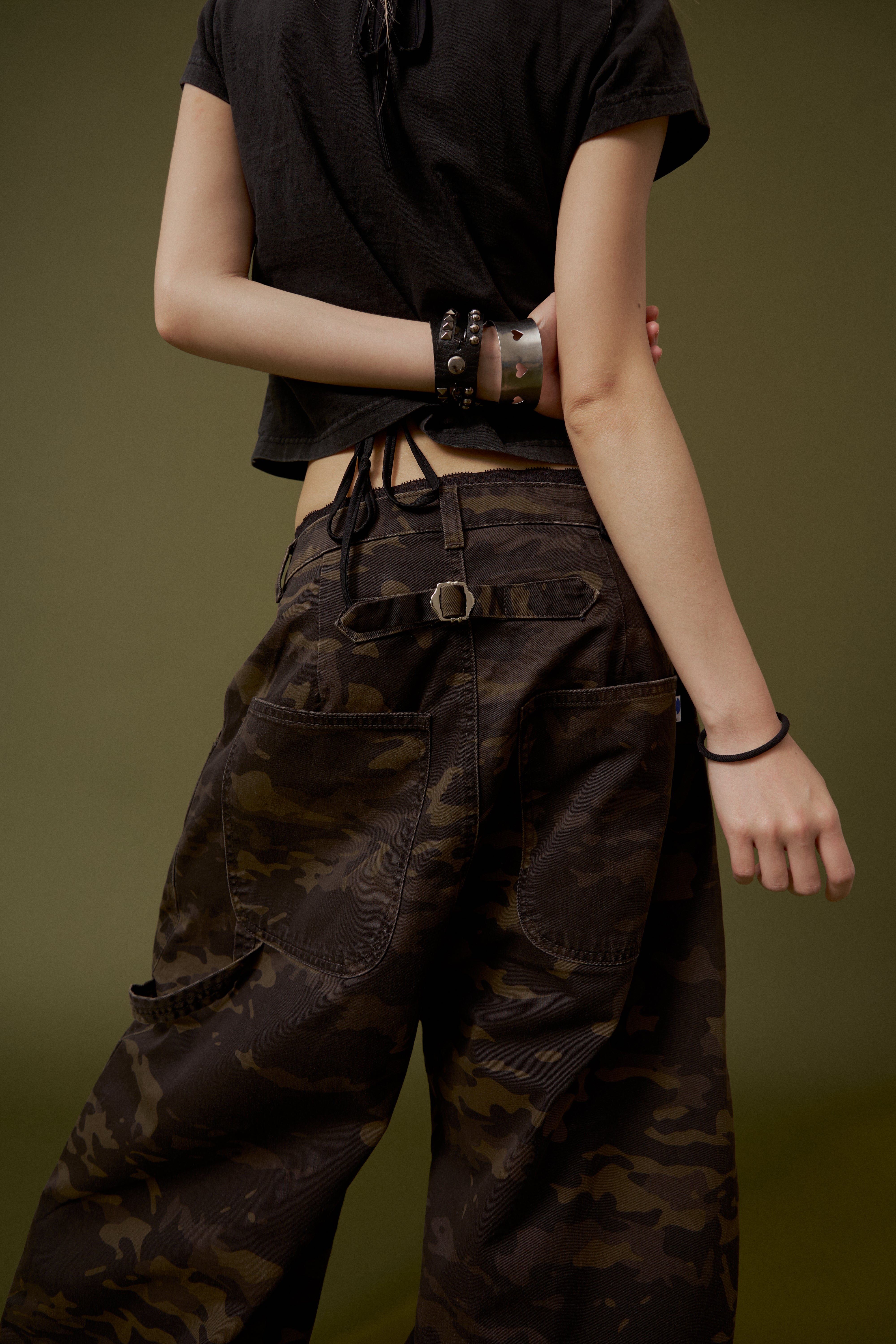 Carter Denim Pants - Camo