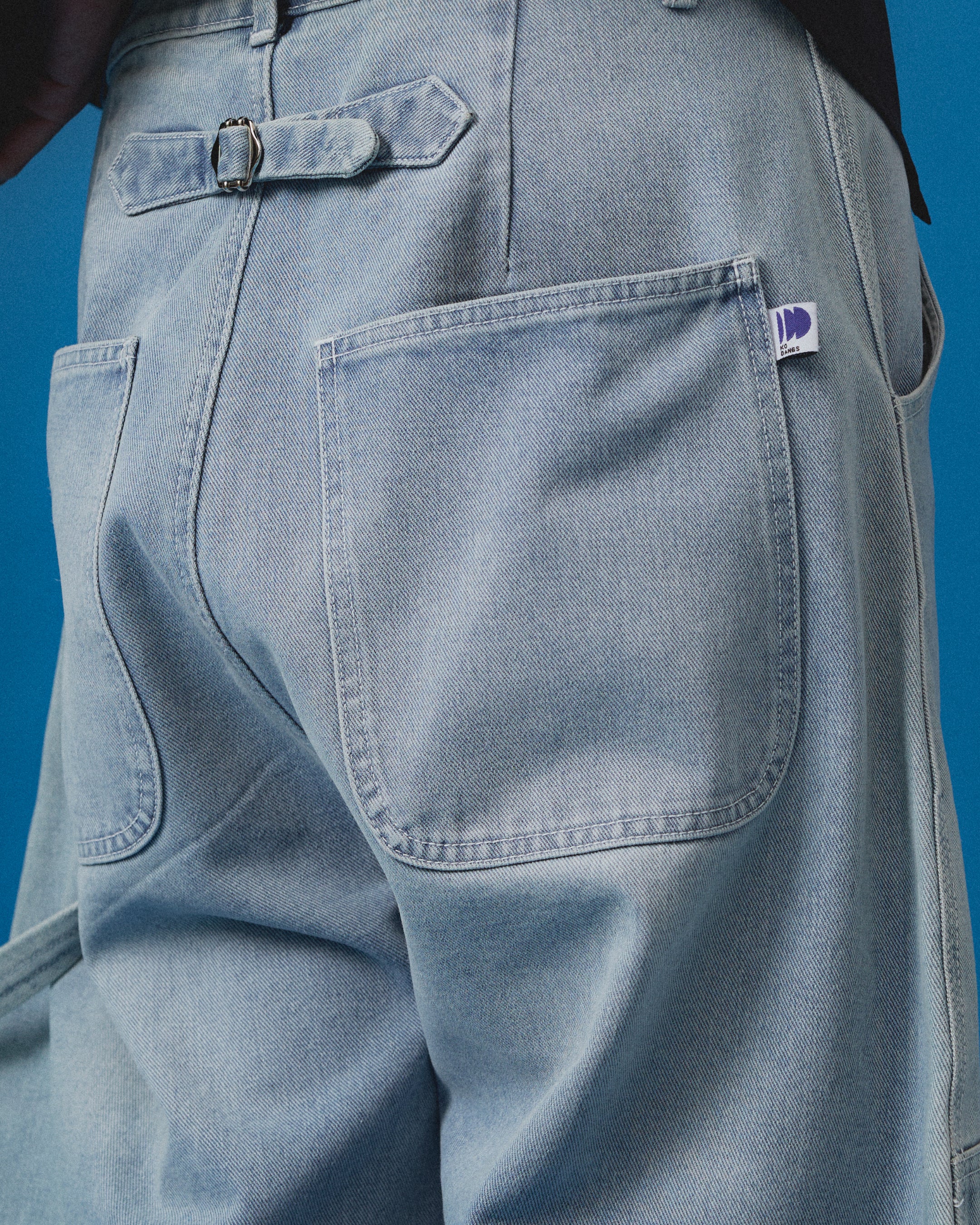 Carter Denim Pants - Light Blue