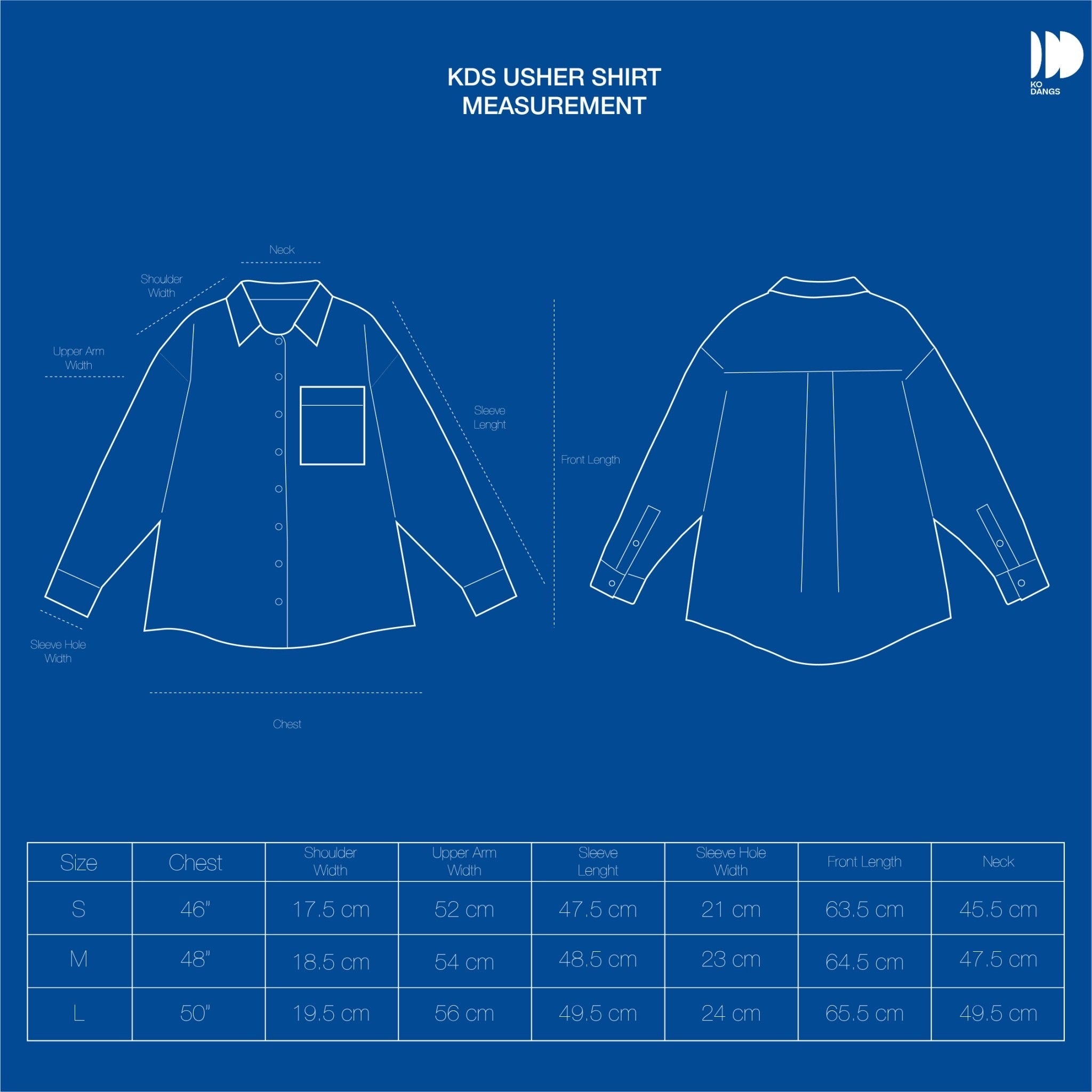 Oversize Oxford Usher Shirt