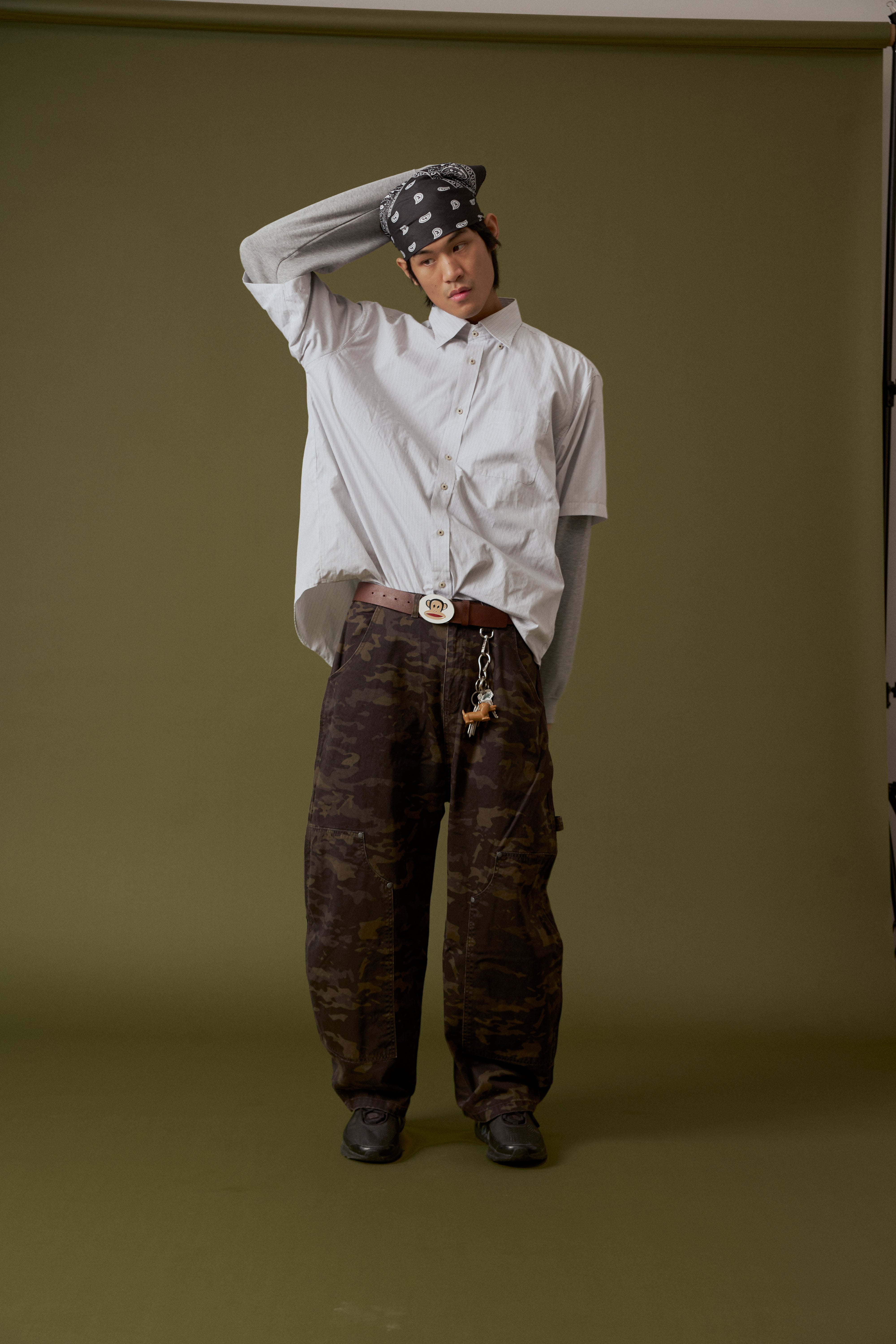 Carter Denim Pants - Camo