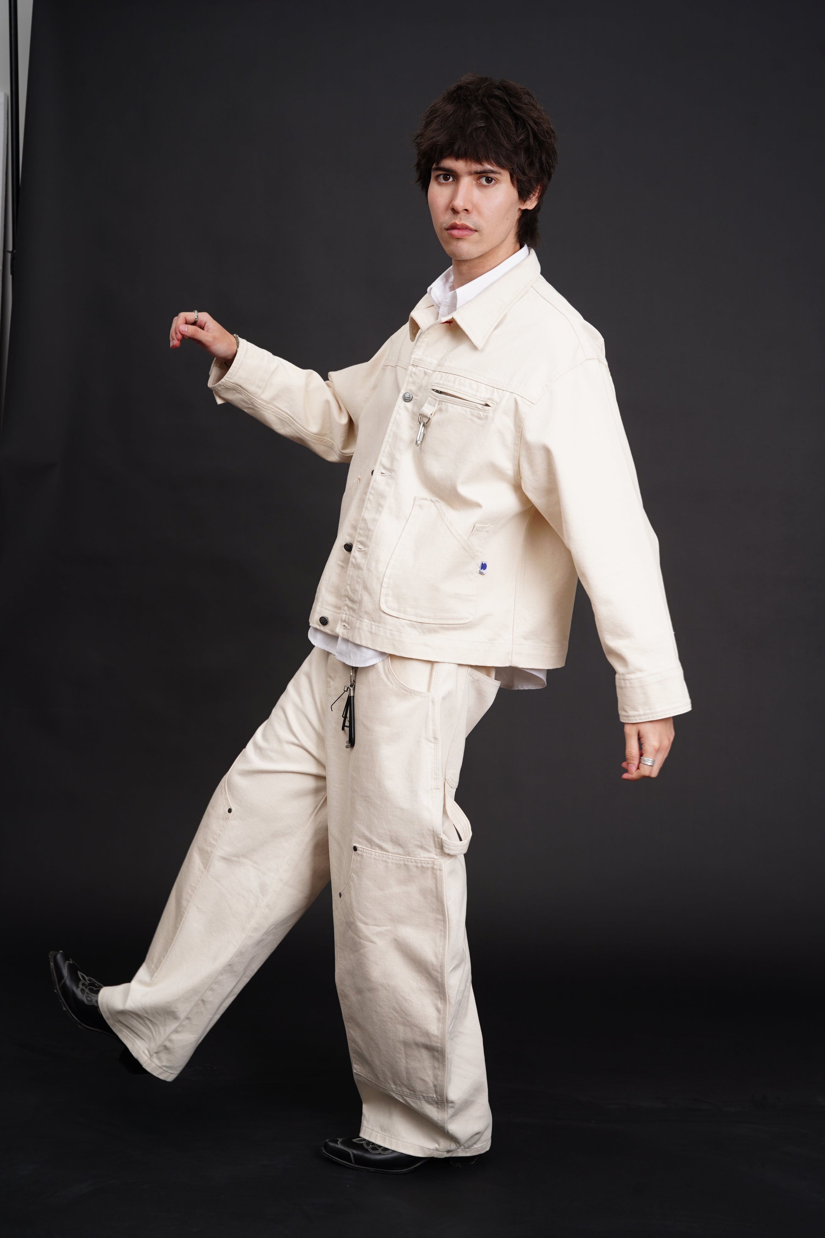 Carter Denim Jacket Cream