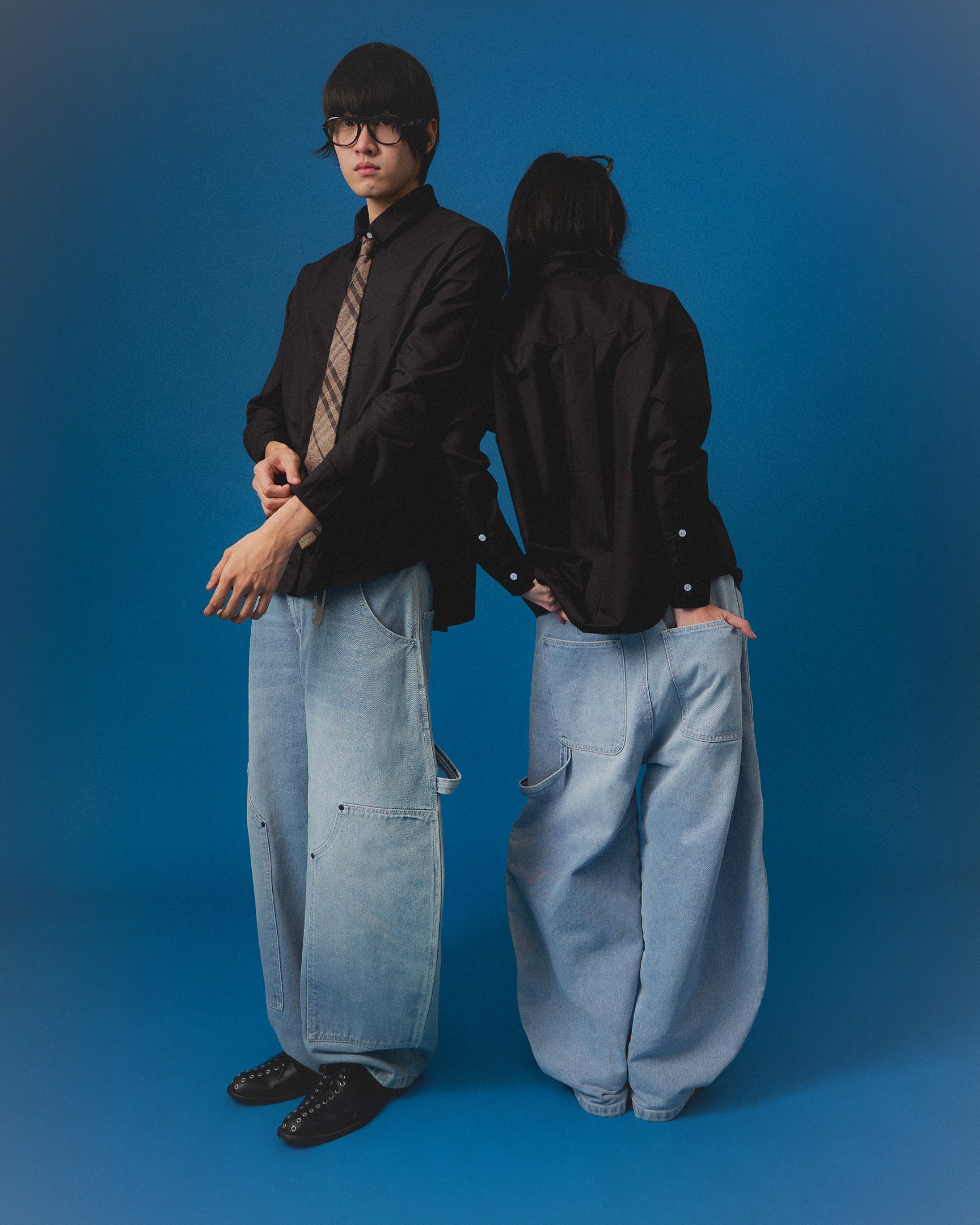 Carter Denim Pants - Light Blue