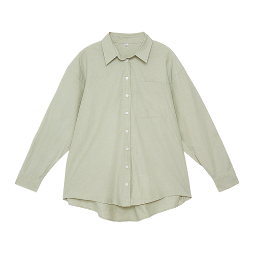 Oversize Oxford Usher Shirt