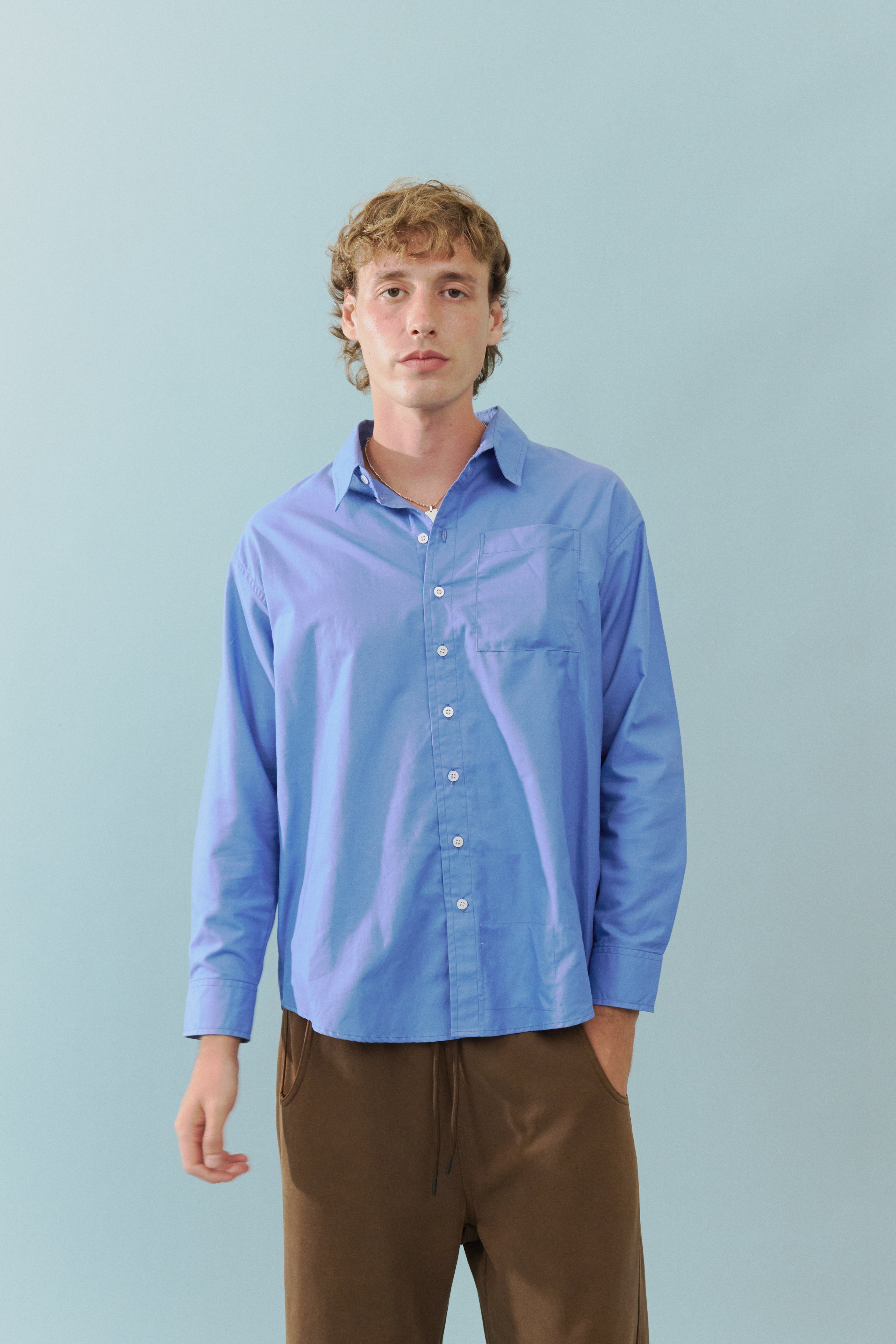 Oversize Oxford Usher Shirt