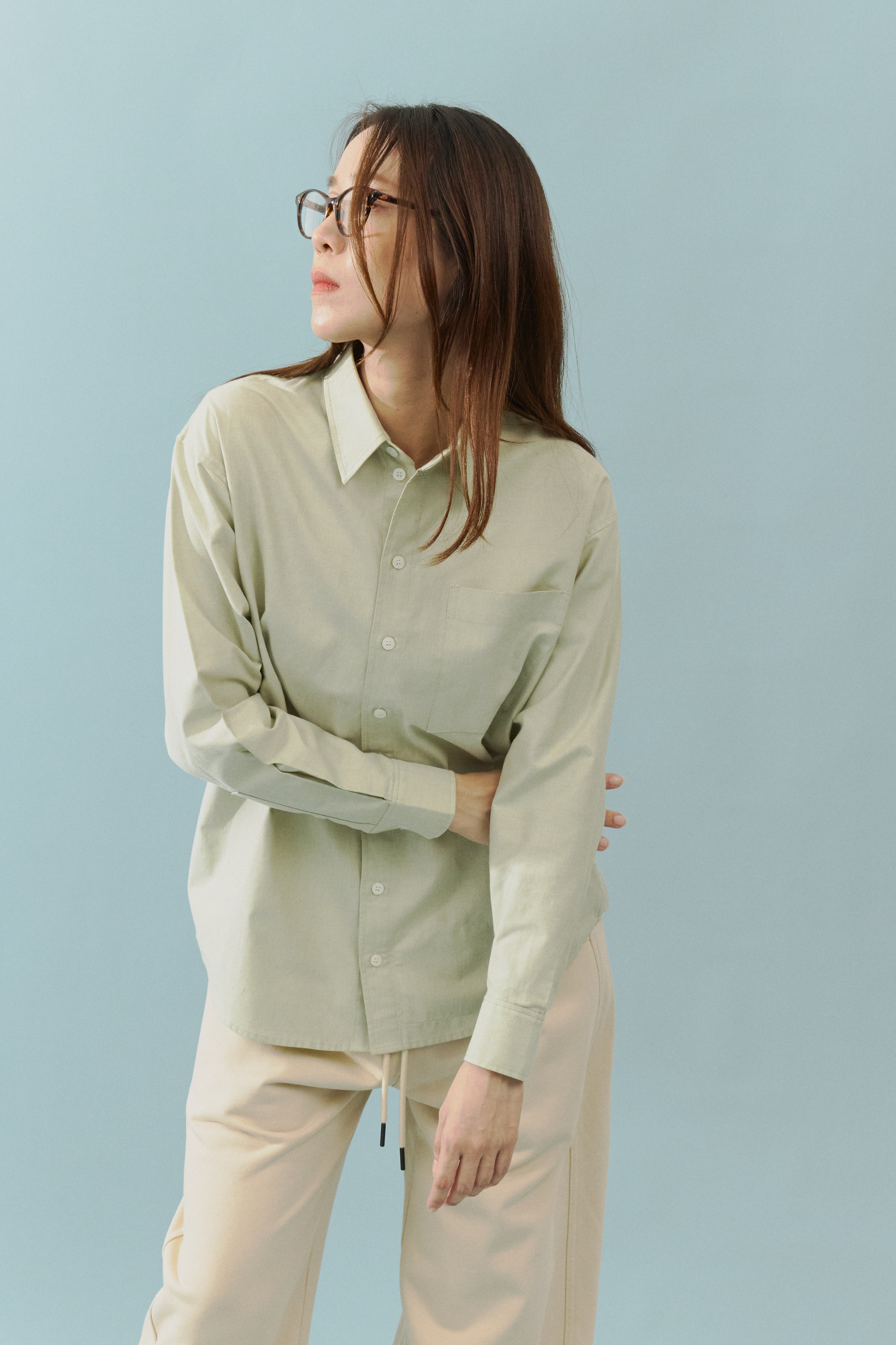 Oversize Oxford Usher Shirt