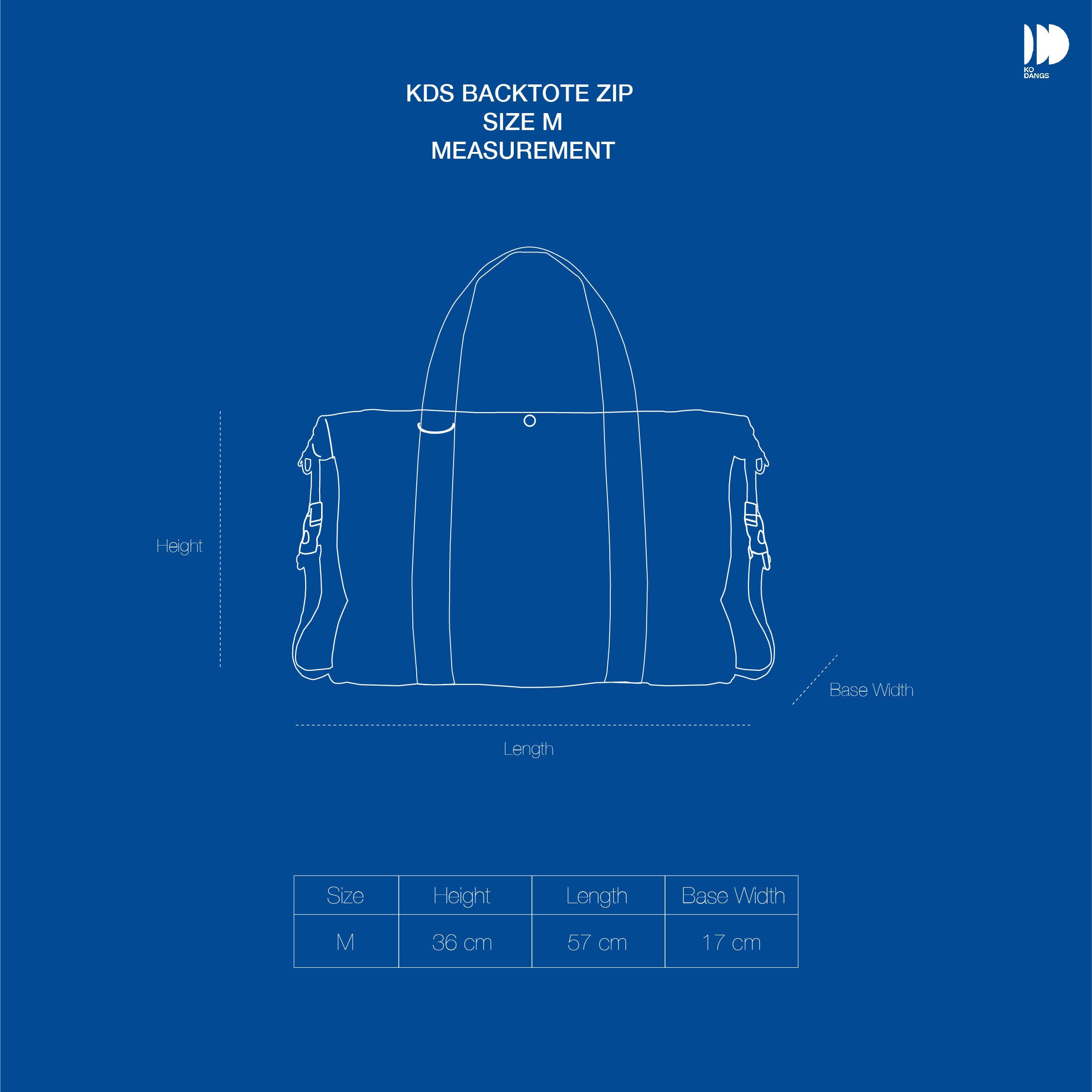 Backtote Zip - M