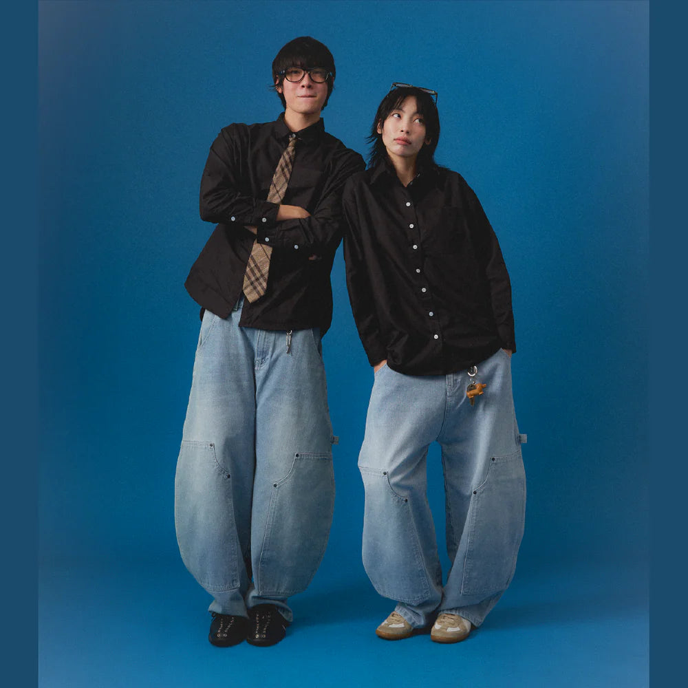 Oversize Oxford Usher Shirt